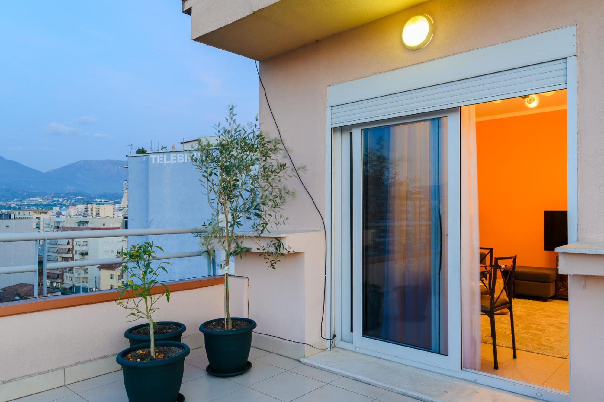Terrace Tirana Cityscape 2 מראה חיצוני תמונה
