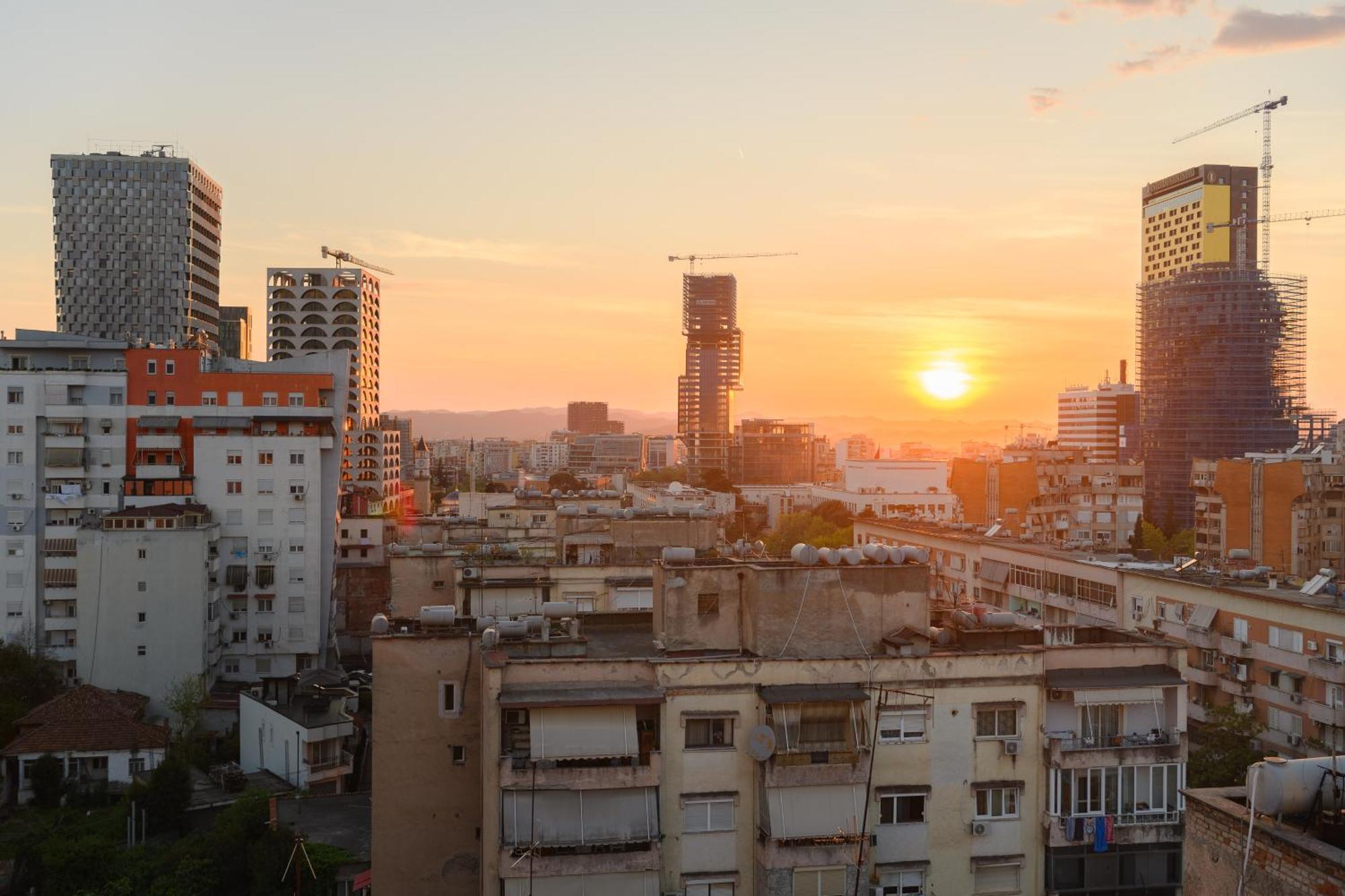 Terrace Tirana Cityscape 2 מראה חיצוני תמונה